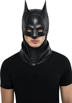 Rubie's Men's DC Batman Movie Deluxe Overhead Latex Mask, As Shown, One Size -Forum Novelties Shop 310hAxmiIL. AC