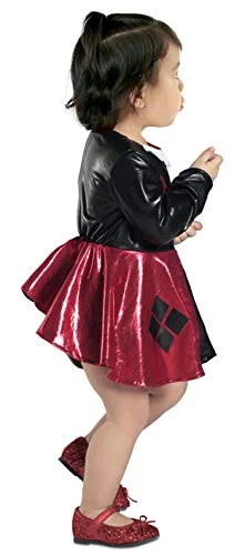 Princess Paradise Baby Girls' Harley Quinn Costume Dress And Diaper Cover Set 6 Princess Paradise Baby Girls' Harley Quinn Costume Dress And Diaper Cover Set - Image 4