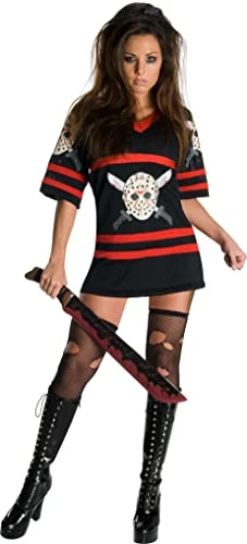 Rubie's Women's Secret Wishes Ms. Voorhees Costume Dress