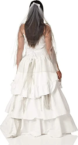 Forum Novelties Women's Deluxe Victorian Ghost Bride Costume 5 Forum Novelties Women's Deluxe Victorian Ghost Bride Costume - Image 3