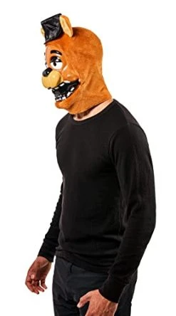 Rubie's Adult Five Nights At Freddy's Plush Freddy Costume Mask, As Shown, One Size -Forum Novelties Shop 31DioFHRAcL