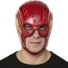Rubie's Men's DC Comics Flash The Movie Deluxe Flash Overhead Latex Mask, As Shown, One Size