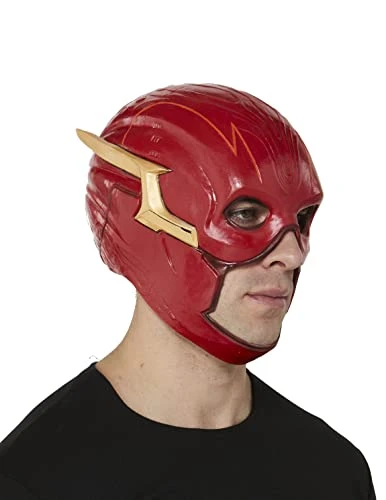 Rubie's Men's DC Comics Flash The Movie Deluxe Flash Overhead Latex Mask, As Shown, One Size 5 Rubie's Men's DC Comics Flash The Movie Deluxe Flash Overhead Latex Mask, As Shown, One Size - Image 3