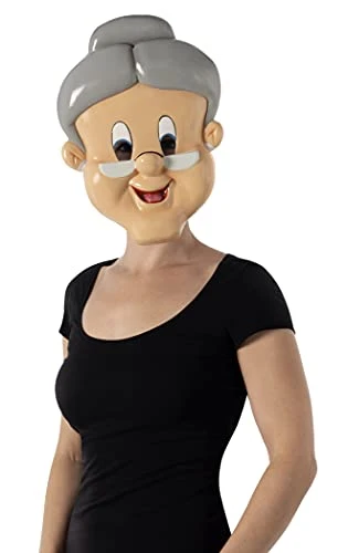 Rubie's Costume Warner Bros. Space Jam Granny Half-Mask, As Shown, One Size 4 Rubie's Costume Warner Bros. Space Jam Granny Half-Mask, As Shown, One Size - Image 2