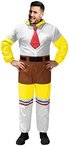 Rubie's Unisex-adult Classic Spongebob Comfy Wear Jumpsuit 10 Rubie's Unisex-adult Classic Spongebob Comfy Wear Jumpsuit - Image 8