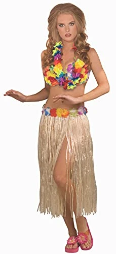 Forum Novelties Hawaiian Hula Girl Dancer 3-Piece Costume Kit Party Supplies, 18 X 7 X 2.5" 3 Forum Novelties Hawaiian Hula Girl Dancer 3-Piece Costume Kit Party Supplies, 18 X 7 X 2.5"