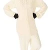 Rubie's Adult Comfy Wear One-Piece Hooded Costume Jumpsuit