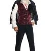 Rubie's Costume Heroes And Hombres Adult Vampire Shirt And Cape Costume 1 Rubie's Costume Heroes And Hombres Adult Vampire Shirt And Cape Costume -Forum Novelties Shop 31TEOYccNaL