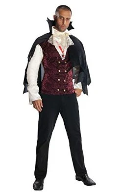 Rubie's Costume Heroes And Hombres Adult Vampire Shirt And Cape Costume