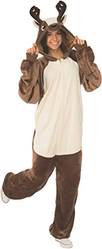 Rubie's Adult Comfy Wear One-Piece Hooded Costume Jumpsuit