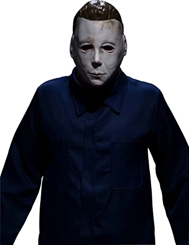 Rubie's Men's Halloween 2 Michael Myers 3/4 Mask, As Shown, One Size 4 Rubie's Men's Halloween 2 Michael Myers 3/4 Mask, As Shown, One Size - Image 2