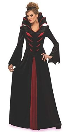 Rubie's Costume Halloween Sensations Queen Of The Vampires Adult Costume, Black, One Size