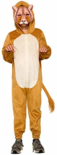 Childrens Lion Jumpsuit With Mask