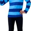 Rubie's Adult Blue's Clues And You Josh Costume Top, As Shown -Forum Novelties Shop 31kXpaSKr7L