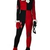 Rubie's Official DC Harley Quinn Jumpsuit, Ladies Costume Super Villain -Forum Novelties Shop 31mv9XDFckL