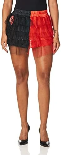 Rubie's Women's Dc Comics Superhero Style Ruffled Skirt 9 Rubie's Women's Dc Comics Superhero Style Ruffled Skirt - Image 7