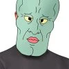 Rubie's Men's SpongeBob SquarePants Handsome Squidward Foam Mask, As Shown, One Size -Forum Novelties Shop 31uvNQkl4SL