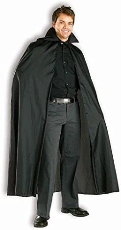 Forum Novelties Women's 56-Inch Long Black Vampire Costume Cape