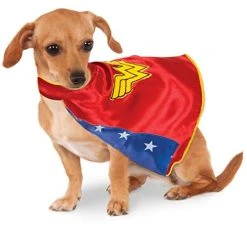 DC Comics Wonder Woman Pet Cape, X-Small