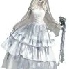 Forum Novelties Women's Deluxe Victorian Ghost Bride Costume