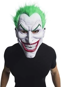 Rubie's Mens Joker Clown Costume Mask, As Shown, One Size US 11 Rubie's Mens Joker Clown Costume Mask, As Shown, One Size US -Forum Novelties Shop 415m4H7aHdL. AC