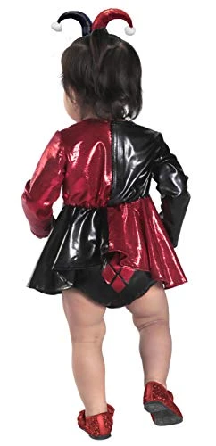 Princess Paradise Baby Girls' Harley Quinn Costume Dress And Diaper Cover Set 5 Princess Paradise Baby Girls' Harley Quinn Costume Dress And Diaper Cover Set - Image 3