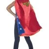 Rubie's Costume DC Superheroes Wonder Woman Deluxe Child Cape Costume, As Shown, One Size -Forum Novelties Shop 418QjS yzQL