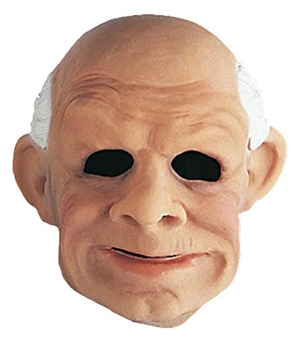 Rubie's Men's Gramps Latex Mask, As Shown, One Size 3 Rubie's Men's Gramps Latex Mask, As Shown, One Size