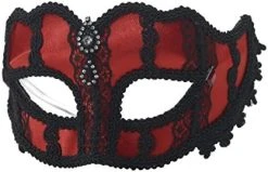 Forum Novelties Women's Lace Rhinestone Venetian Half Mask With Sunglass Arms -Forum Novelties Shop 419av1T7fqL. AC
