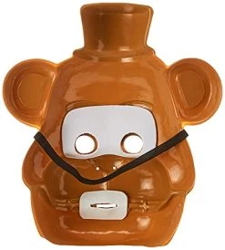Rubie's Adult Five Nights At Freddy's Freddy Half Mask White -Forum Novelties Shop 41ALrbnTXNL