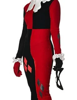 Rubie's Official DC Harley Quinn Jumpsuit, Ladies Costume Super Villain -Forum Novelties Shop 41Av2pITOML