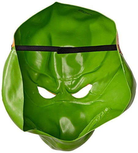 Nickelodeon Teenage Mutant Ninja Turtles Adult Michelangelo 3/4 Mask 4 Nickelodeon Teenage Mutant Ninja Turtles Adult Michelangelo 3/4 Mask - Image 2