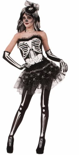 Forum Novelties Women's Skeleton Costume Corset 3 Forum Novelties Women's Skeleton Costume Corset