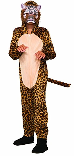 Childrens Leopard Jumpsuit With Mask