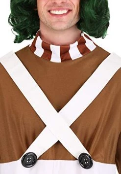 Rubie's Men's Willy Wonka And The Chocolate Factory Deluxe Oompa Loompa Costume -Forum Novelties Shop 41EbIhPIbmL