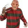 A Nightmare On Elm Street Freddy Krueger Costume Deluxe Overhead Mask