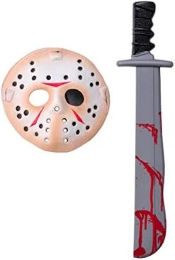 Friday The 13Th Jason Voorhees Mask And Machete Set 9 Friday The 13Th Jason Voorhees Mask And Machete Set -Forum Novelties Shop 41FCJIwm2yL. AC