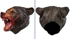Rubie's Adult Cocoa Black Bear Deluxe Overhead Latex Mask, As Shown 12 Rubie's Adult Cocoa Black Bear Deluxe Overhead Latex Mask, As Shown -Forum Novelties Shop 41FRbNYTaL