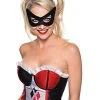 Rubie's Costume Co Women's Dc Superheroes Harley Quinn Mask -Forum Novelties Shop 41FnYCekCiL