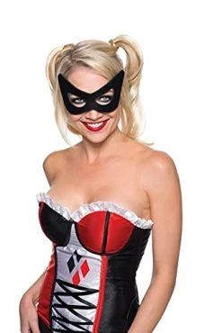 Rubie's Costume Co Women's Dc Superheroes Harley Quinn Mask