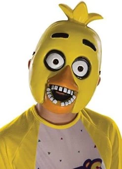 Five Nights At Freddy's - Chica Child PVC Mask -Forum Novelties Shop 41G00yBz71L. AC