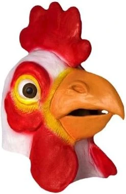 Forum Novelties Men's Deluxe Adult Latex Chicken Mask (item May Vary From The Image On Site) -Forum Novelties Shop 41Hu0MZmA6L. AC