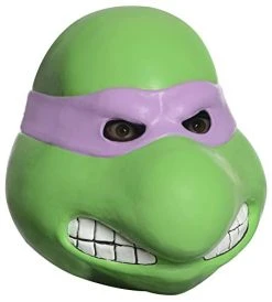 Nickelodeon Teenage Mutant Ninja Turtles Adult Donatello Overhead Latex Mask