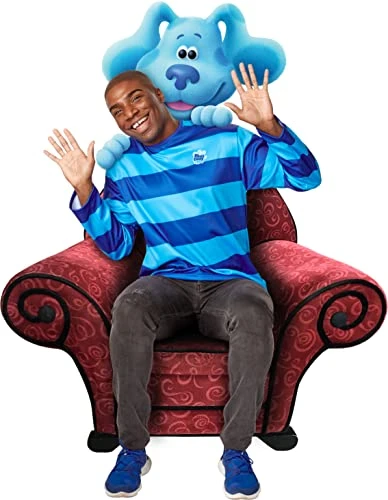 Rubie's Adult Blue's Clues And You Josh Costume Top, As Shown 4 Rubie's Adult Blue's Clues And You Josh Costume Top, As Shown - Image 2