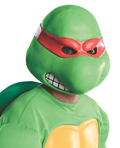 Nickelodeon Teenage Mutant Ninja Turtles Adult Raphael Overhead Latex Mask 3 Nickelodeon Teenage Mutant Ninja Turtles Adult Raphael Overhead Latex Mask