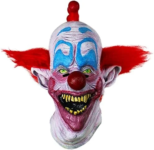 Rubie's Men's Killer Klowns From Outer Space Deluxe Overhead Latex Mask 9 Rubie's Men's Killer Klowns From Outer Space Deluxe Overhead Latex Mask - Image 7