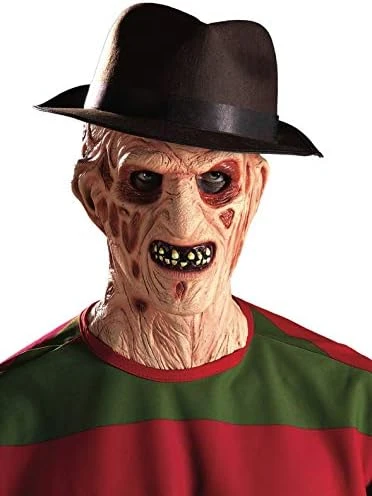 Rubie's Costume Co. Men's A Nightmare On Elm Street: Freddy Mask With Costume Hat 7 Rubie's Costume Co. Men's A Nightmare On Elm Street: Freddy Mask With Costume Hat - Image 5