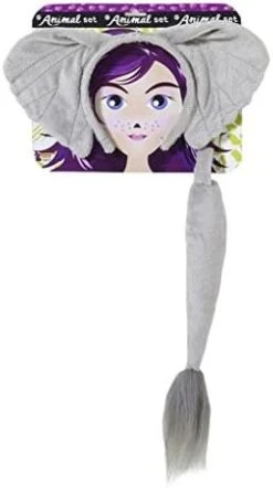 Forum Novelties Playful Animals Elephant Costume Accessory Set, Multi, One Size -Forum Novelties Shop 41PbFkSleuL. AC