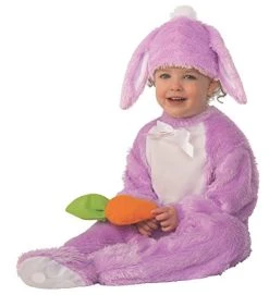 Rubie's Kid's Opus Collection Lil Cuties Lavender Bunny Costume Baby Costume, As Shown, Infant