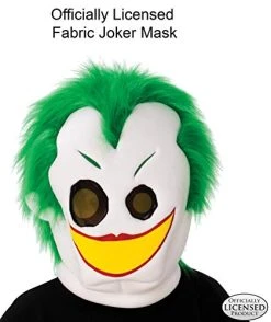 Rubie's DC Super Villains Joker Oversized Plush Mascot Mask, As Shown, One Size 7 Rubie's DC Super Villains Joker Oversized Plush Mascot Mask, As Shown, One Size -Forum Novelties Shop 41QJat9lPBL